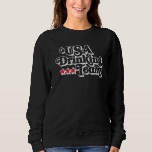 Sweatshirt Usa Boire Team Party Festival & Bière Boire