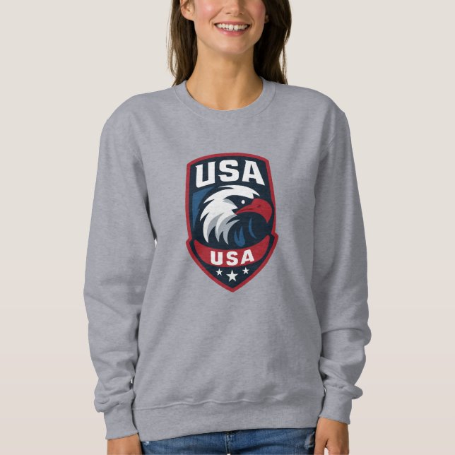 Sweatshirt USA Eagle Sports Crest (Devant)