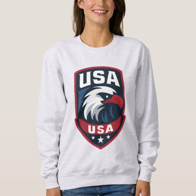 Sweatshirt USA Eagle Sports Crest (Devant)