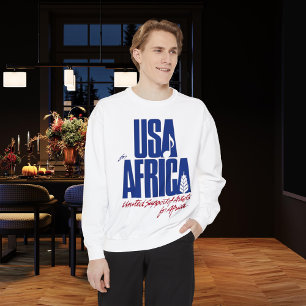 Sweatshirt USA For Africa Remake of iconic 80s