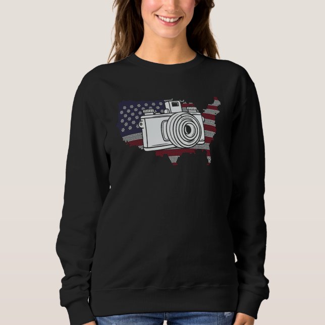 Sweatshirt USA Photography Camera Picture Image Resolution Ph (Devant)