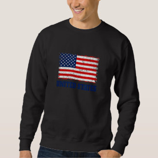 Sweatshirt USA soccer & football fan 2022 Flag of USA Patriot