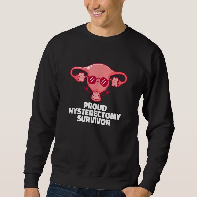 Sweatshirt Uterus  Menopause Hysterectomy 1 (Devant)