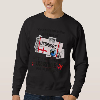 Sweatshirt Uxbridge Girl Uxbridge Boarding Pass Uxbridge