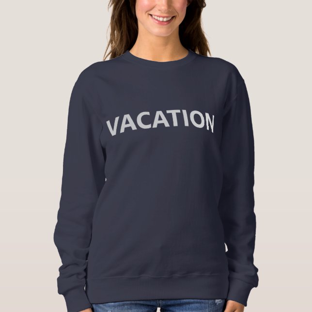 SWEATSHIRT VACANCES (Devant)