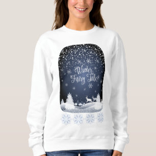 Sweatshirt Vacances d'hiver Conte de fées Imaginaire Forêt de