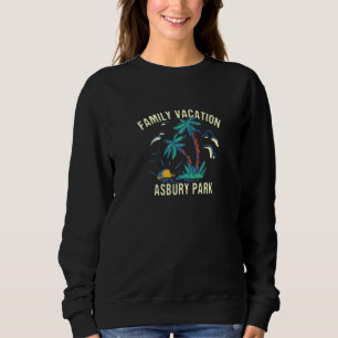 Sweatshirt Vacances en famille Asbury Park Summer New Jersey