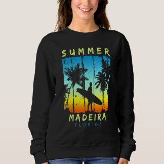 Sweatshirt Vacances en famille Floride Madeira Sunset Beach