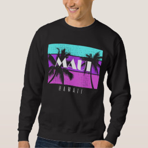 Sweatshirt Vacances en famille Hawaii Maui Sunset Beach