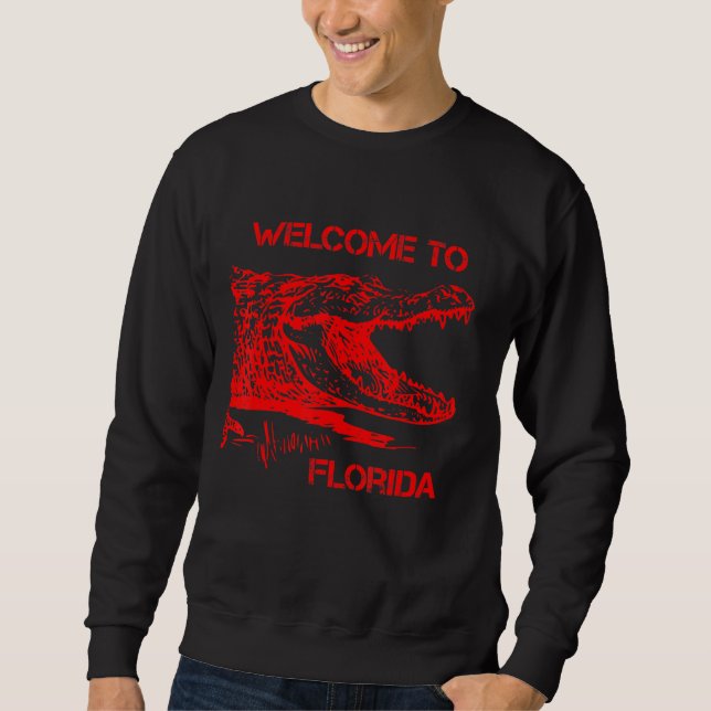 Sweatshirt Vacances en Floride (Devant)