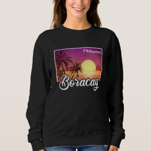 Sweatshirt Vacances vintage Philippines Voyage Asie Boracay