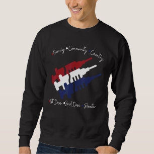 Sweatshirt Vaccin antidopage de la première dose de deuxième