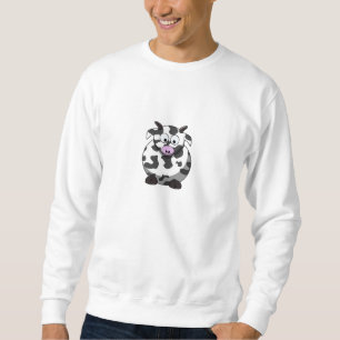 Sweatshirt Vache à bande dessinée
