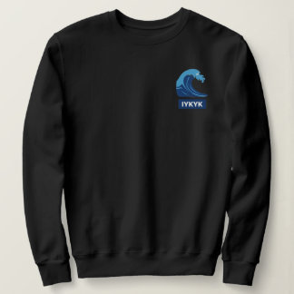 Sweatshirt Vague Bleue