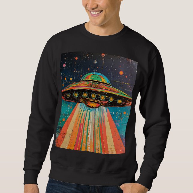 Sweatshirt Vaisseau spatial OVNI  (Devant)