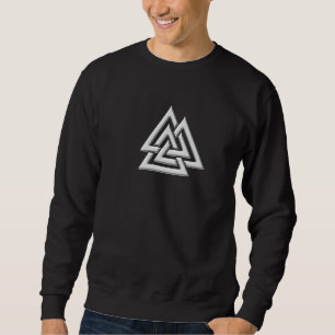 Sweatshirt Valknut, noeud de Wotan, Odin, Asgard