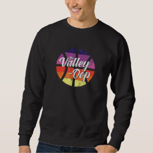 Sweatshirt Vallée Oop Phoenix Basketball Retro Sunset Bas