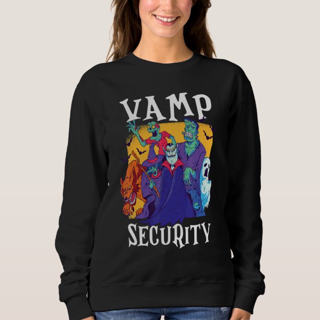 Sweatshirt Vamp Security  Easy Halloween Costume (Devant)