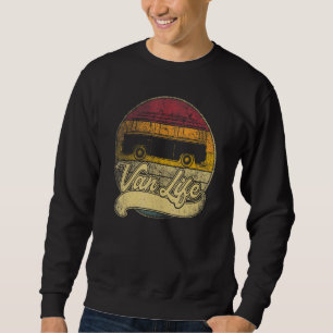Sweatshirt Van Life Camper Camp Retro les années 70 80s Camp 