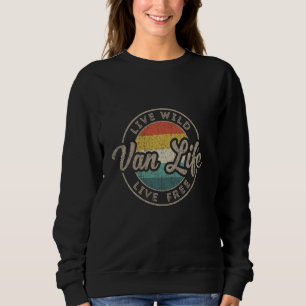 Sweatshirt Van Vie Vêtements Retro Vintage Van Dwellers Vanli