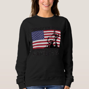 Sweatshirt Variole du âne La maladie qui détruit l'Amérique  