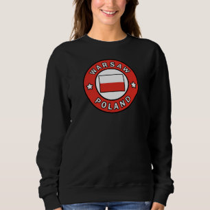 Sweatshirt Varsovie Pologne
