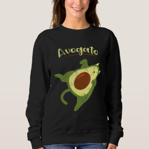 Sweatshirt Vega Food Avogato Domestique Chat Kitty Animal pou