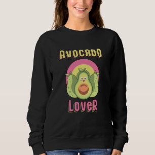 Sweatshirt Vegan Animal Rights Avocado Veganism Funny Cadeau