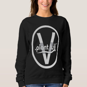 Sweatshirt Vegan Plant Luv V PUISSANCE VÉGAN