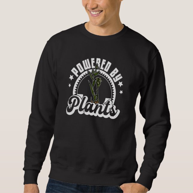 Sweatshirt Vegan plants nutrition greens food Salad Food  8 (Devant)