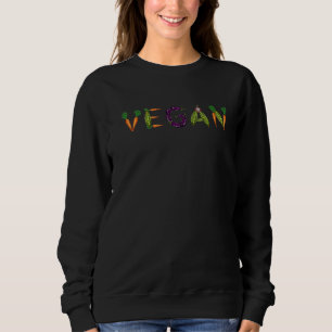 Sweatshirt Végétal Plante Basé Végétarien Régime Véganisme Lé