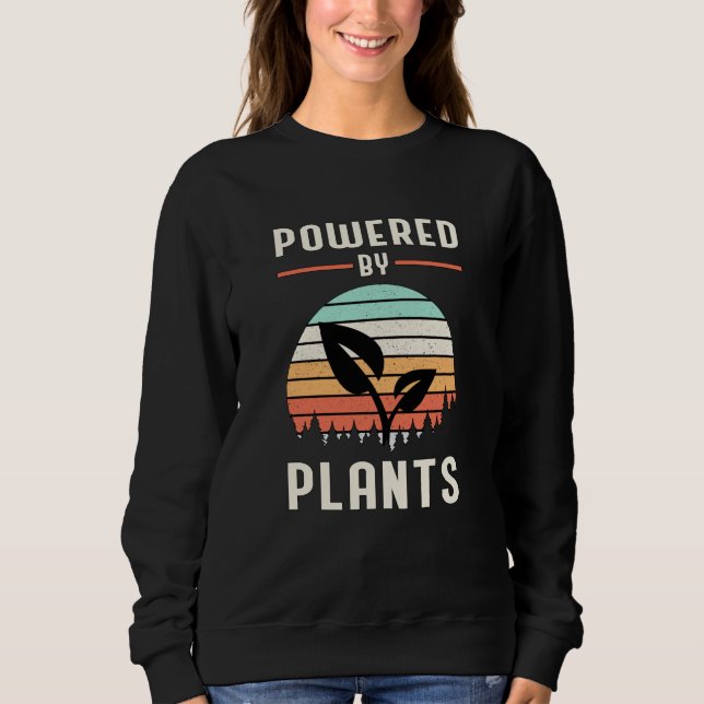 Sweatshirt Vegetarian Vegetarian Veganism Vegetables Vegetabl (Devant)