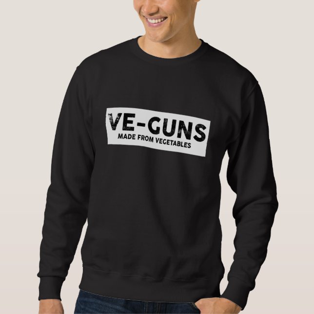 Sweatshirt Végétarien Manger Plante Tee Idea (Devant)