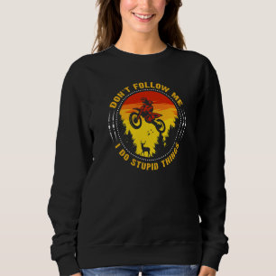 Sweatshirt Vélo Dirt Motocross Vélos équitation Vélo Stu