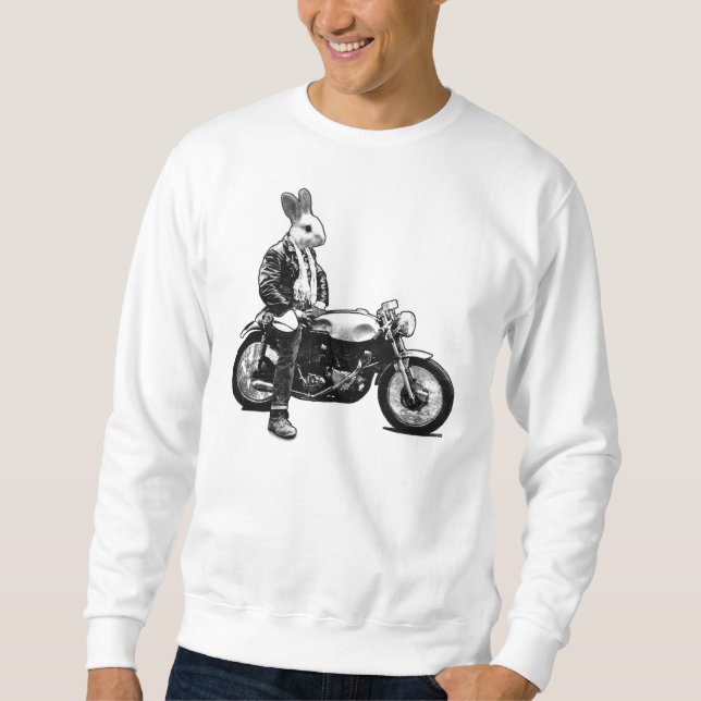 Sweatshirt Vélo lapin (Devant)