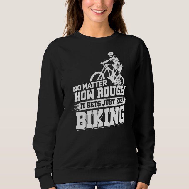 Sweatshirt Vélo Mtb Mountain Vélo Bmx Vélo (Devant)