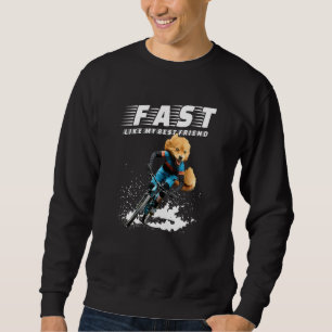Sweatshirt Vélos De Chien Animal Fox Graphique Et Plus