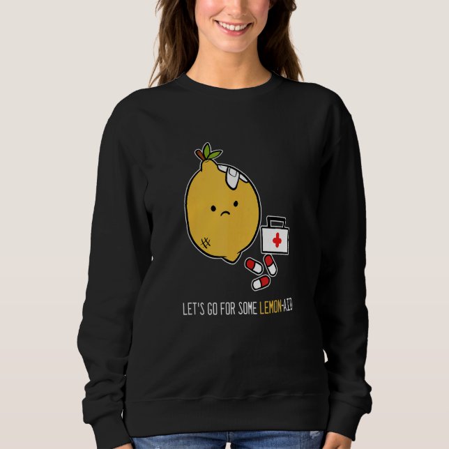 Sweatshirt Vendeur Lemon Aid Lemonade (Devant)