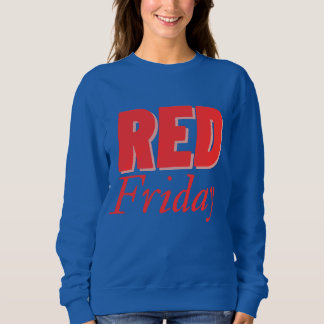 Sweatshirt Vendredi rouge