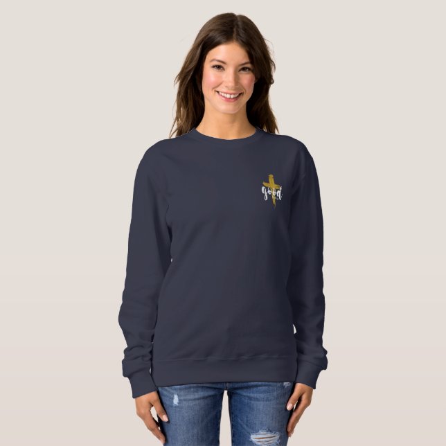 Sweatshirt Vendredi saint | Femmes (Devant entier)