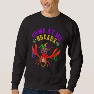 Sweatshirt Venez À Me Breaux Crawfish Mardi Gras Enfants Homm