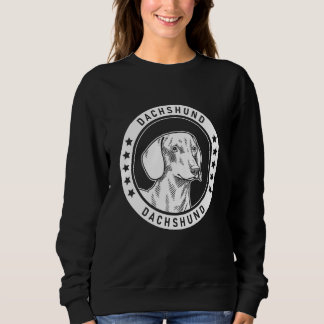 Sweatshirt Ventilateur Dachshund lisse