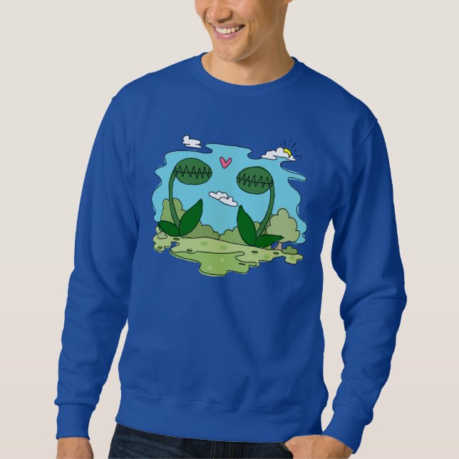 Sweatshirt vénypiège amour (Devant)
