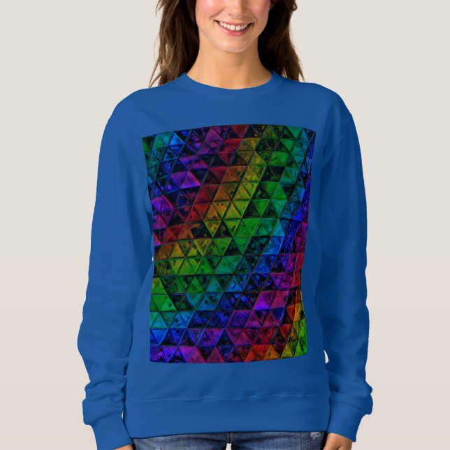 Sweatshirt Verre de fierté (Devant)