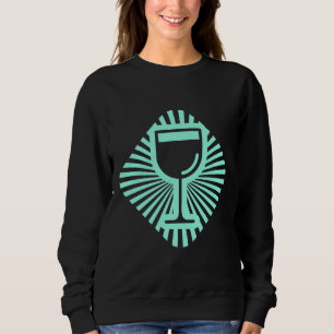 Sweatshirt Verre de vin