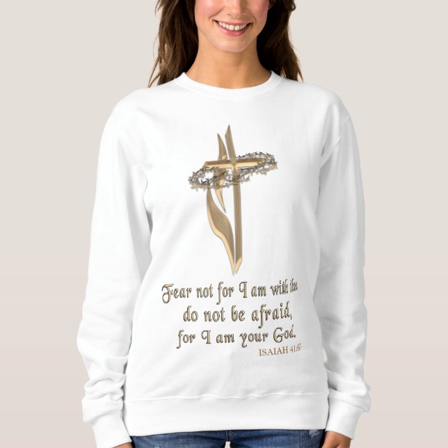 Sweatshirt Verset biblique (Devant)
