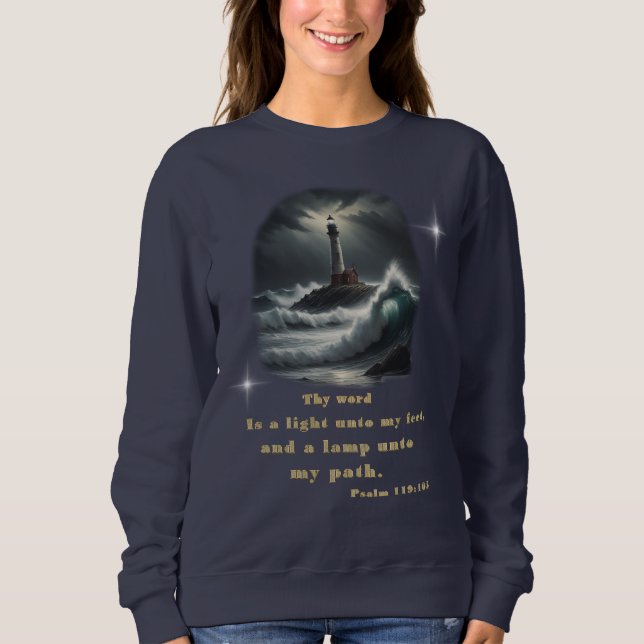 Sweatshirt verset biblique (Devant)
