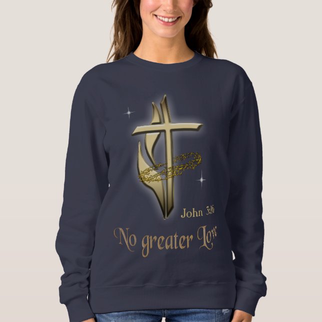 Sweatshirt Verset biblique (Devant)