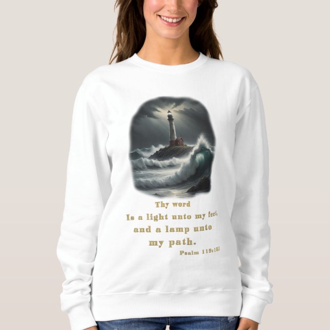 Sweatshirt verset biblique (Devant)