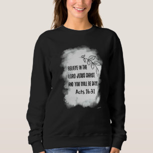 Sweatshirt Verset Biblique Chrétien Église Dieu Jésus Religie